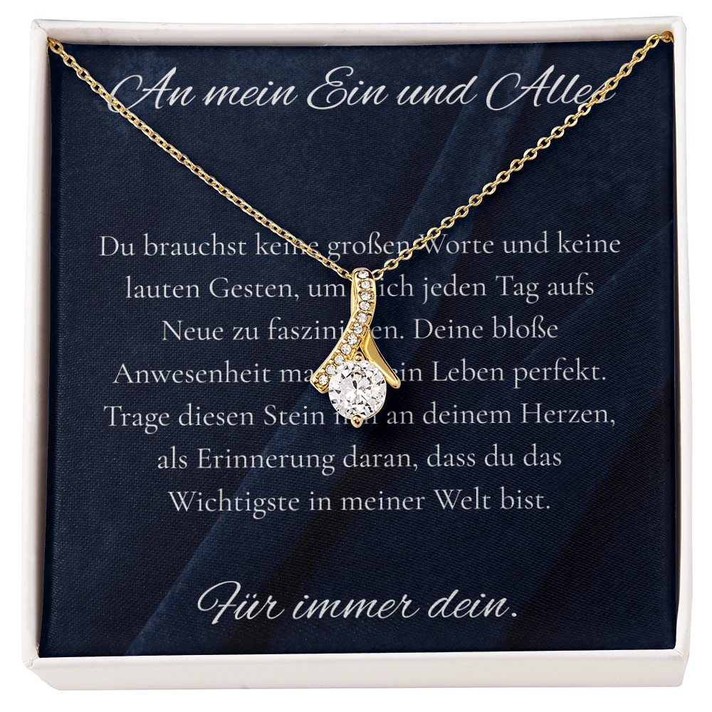 "Mein Ein und Alles" - Alluring Beauty Halskette