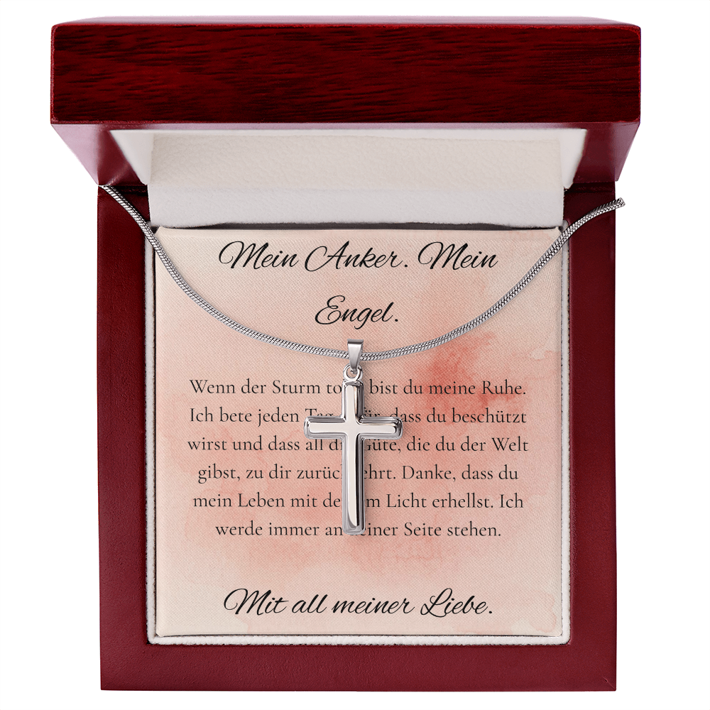 "Faith & Hope" - Artisan Cross Necklace